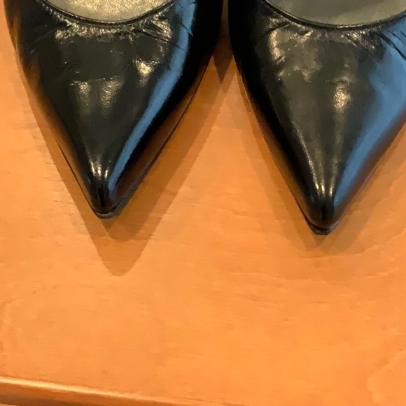 Stuart Weitzman “Naughty” Black Leather Pumps - Picture 3 of 6